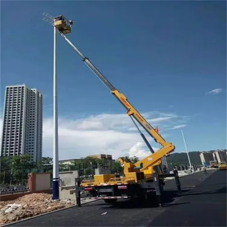 兰洋镇维修路灯的曲臂升降车出租